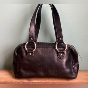 Banana Republic Black Leather Bag